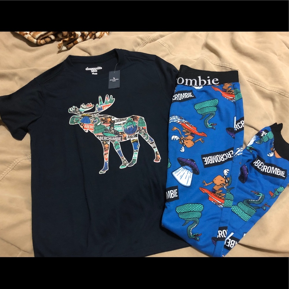 Two piece Abercrombie kids pajamas NWT